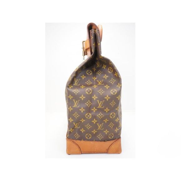 Louis Vuitton Steamer Bag 35 Monogram Leather Handbag - Picture 4 of 4